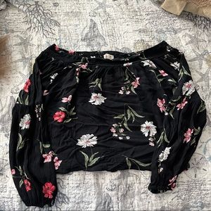 Hollister off the shoulder blouse